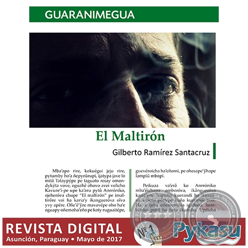 GILBERTO RAMREZ SANTACRUZ - Pginas 28 al 29 - PYKASU N 1 Mayo 2017